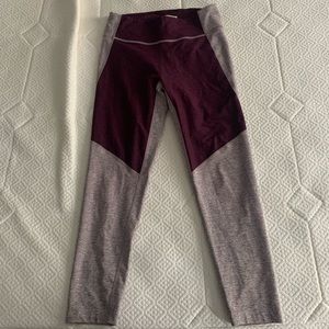 Outdoor Voices 3/4 Two-Tone Leggings